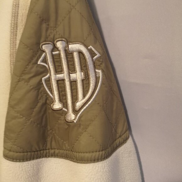 Harley-Davidson Ladies Size Large Full Zip Fleece Jacket - Picture 2 of 9